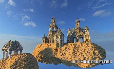  Potatoas - The Floating Potato City  Minecraft