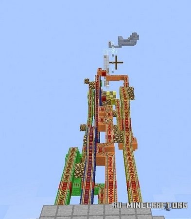 Скачать 4 Way race track для Minecraft