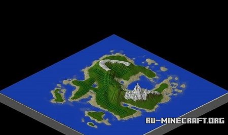 Скачать Roshim Island для minecraft Скачать Roshim Island для minecraft