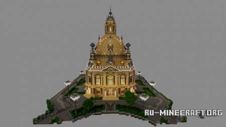  Dresdner Frauenkirche  Minecraft