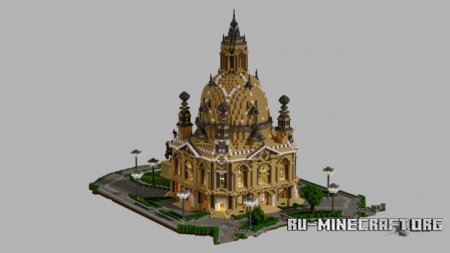  Dresdner Frauenkirche  Minecraft