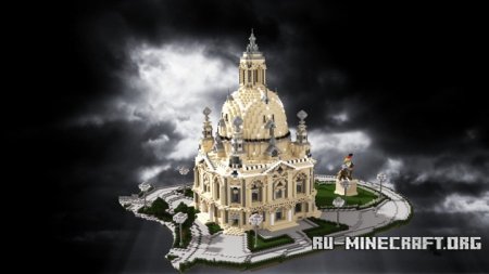  Dresdner Frauenkirche  Minecraft