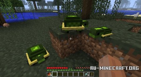 Скачать Pet Turtles для Minecraft 1.7.10