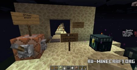  X-Run and Dropper  Minecraft