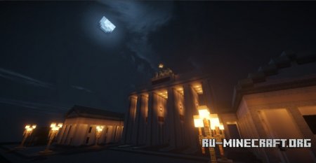  Puerta de Brandenburgo Alemania  Minecraft