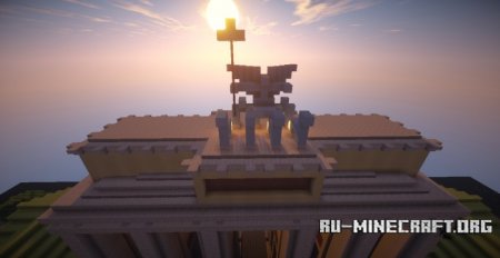  Puerta de Brandenburgo Alemania  Minecraft