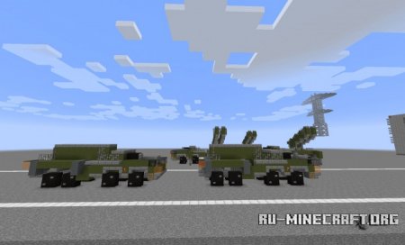  MAN KAT1 Patriot Surface to Air Missile (SAM) System  Minecraft