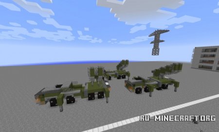  MAN KAT1 Patriot Surface to Air Missile (SAM) System  Minecraft