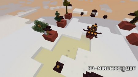 Скачать SkyWar Of Nether для Minecraft Скачать SkyWar Of Nether для Minecraft