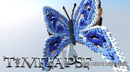 Timelapse - Butterfly  Minecraft