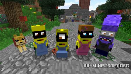 Скачать Think’s Lab Minions для Minecraft 1.8