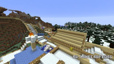  Mine Ski Center  Minecraft