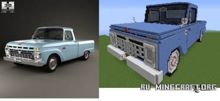  Ford F-100 1966  Minecraft