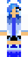  Blue Girl  Minecraft