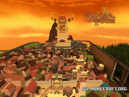  Twilight Town  Minecraft