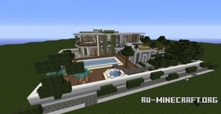 Скачать Modern Mansion 5 (2) для Minecraft