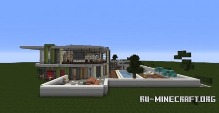 Скачать Modern Mansion 5 (2) для Minecraft