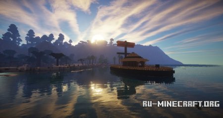  Sapphire Sea | Water Town  Minecraft