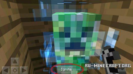 Скачать Charged Creeper для Minecraft PE 0.12.1