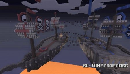  Battle Ships PvP  Minecraft
