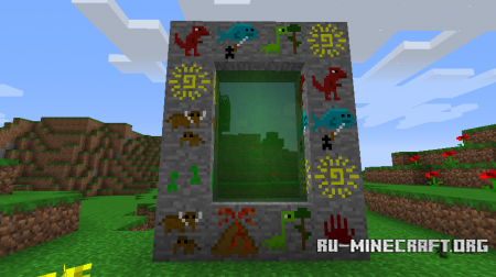  Dinosaur Dimension  Minecraft 1.7.10