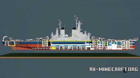  USS Montana BB67  Minecraft