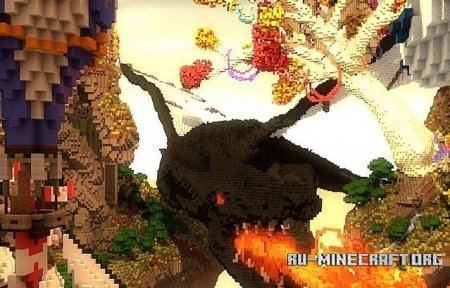 Скачать Ferrin - Fantasy City  для Minecraft