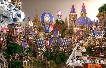 Скачать Ferrin - Fantasy City  для Minecraft