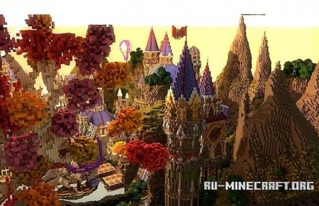 Скачать Ferrin - Fantasy City  для Minecraft