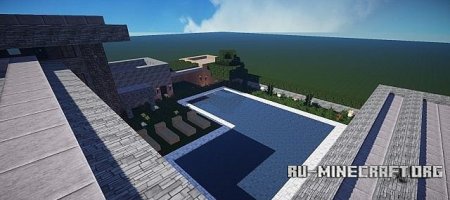  Maison moderne - Moderne house   Minecraft