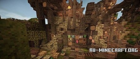 Скачать Fantasy city of HectorVik  для Minecraft