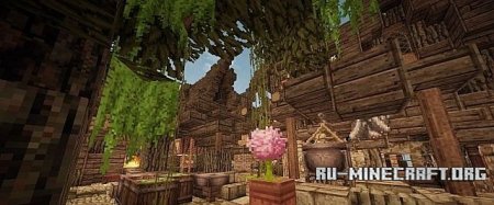 Скачать Fantasy city of HectorVik  для Minecraft
