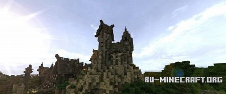 Скачать Fantasy city of HectorVik  для Minecraft