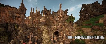 Скачать Fantasy city of HectorVik  для Minecraft