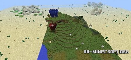 Скачать paintball map 7  для Minecraft