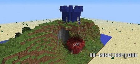 Скачать paintball map 7  для Minecraft