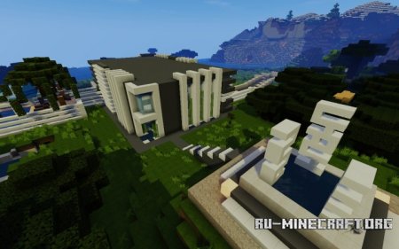  Darkwood Forest Modern Mansion  Minecraft