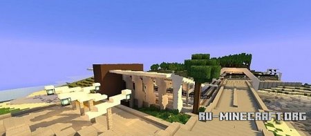 ������� Modern trainstation on the Minetopia server   ��� Minecraft
