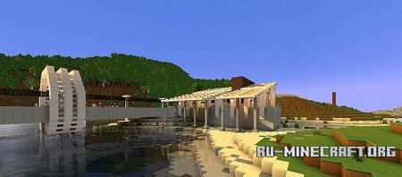 ������� Modern trainstation on the Minetopia server   ��� Minecraft