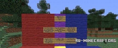  Survival Wars 1: Diamond Rush   Minecraft
