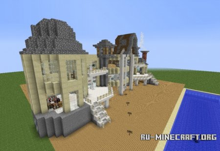  Lycan Manor: A Huge Mansion  Minecraft