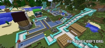  MINEGOLF - Crazy Golf Putting Challenge   Minecraft