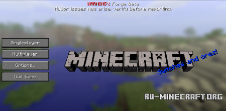  CustomMainMenu    Minecraft 1.7.10