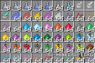 Скачать Potions and More для Minecraft 1.5.2 Скачать Potions and More для Minecraft 1.5.2
