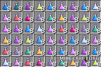 Скачать Potions and More для Minecraft 1.5.2 Скачать Potions and More для Minecraft 1.5.2