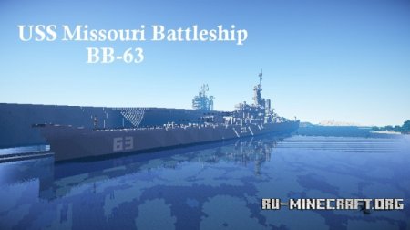  USS Missouri Battleship  Minecraft