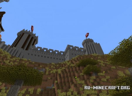 ������� Castle Plateau ��� Minecraft