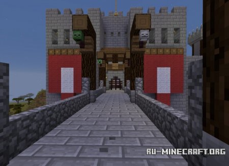 ������� Castle Plateau ��� Minecraft