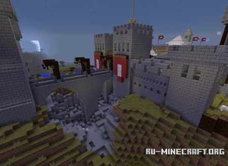 ������� Castle Plateau ��� Minecraft