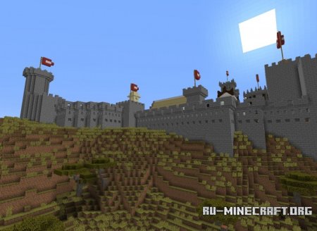 ������� Castle Plateau ��� Minecraft